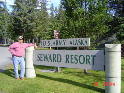 Jim Owens at Military Resort Seward Alaska