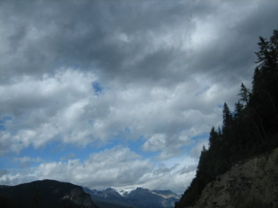 Glacier near Banff, AB