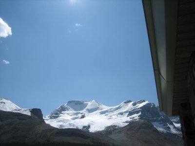 Mountians surrounding the Columbia Glacier