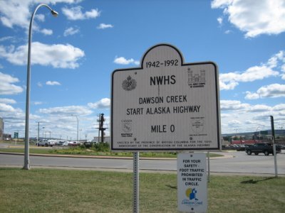 Mile post 0 Sign