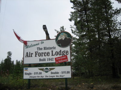 Air Force Lodge, Watson Lake, Yukon