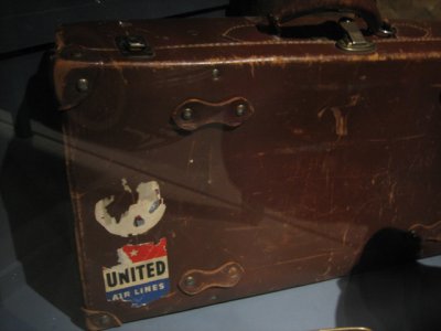 Old bag with United Sticker