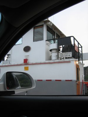 Aboard the ferry