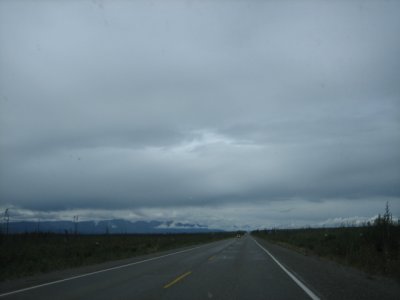 Back on the Alaska Highway at Tok, AK