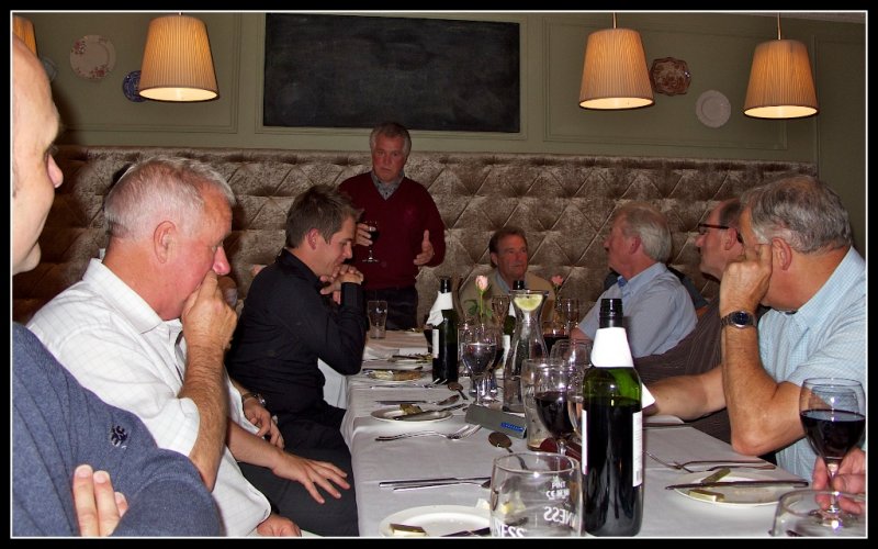 Friday night Team Talk by Captain Ken !
