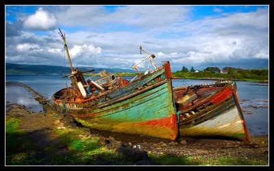 Isle of Mull Fishing Boats