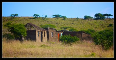 Zulu home - by Gill