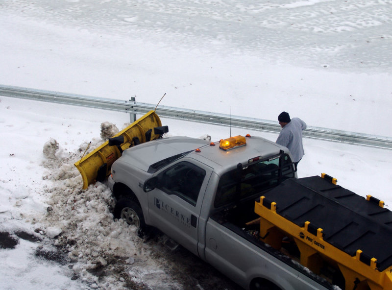 snowplows stuck