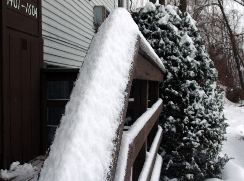 railing against the weather