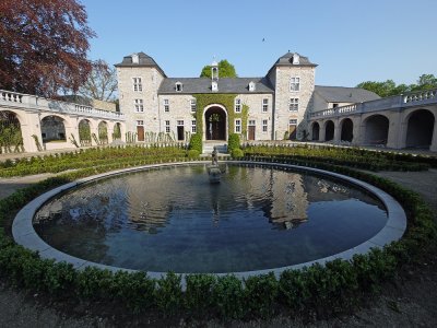 les jardins et le chateau d'Annevoie