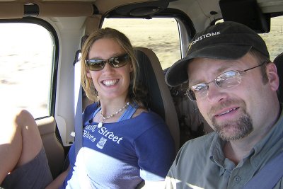 Me and Heather, Road trip to Utah