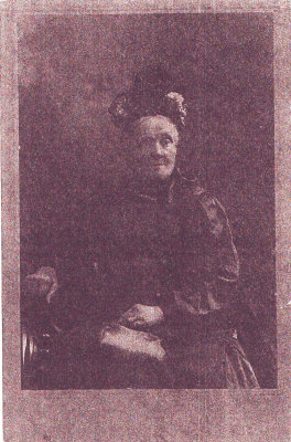 John Lindsay's great grandmother, Charlotte Wells, John Lindsay's wife