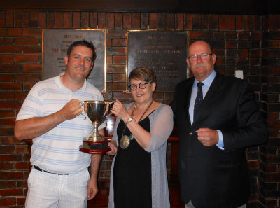 John Lindsay Trophy 2011 won by Bert Savage for the 3rd consecutive year