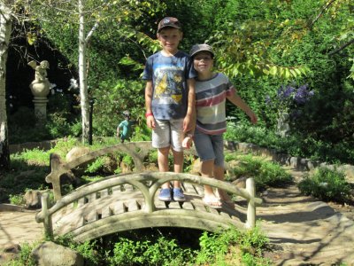 Boys on the bridge