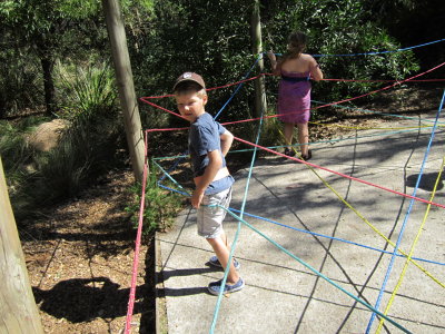 Archer and the rope maze