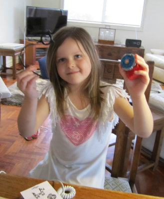 Ella and the beyblades