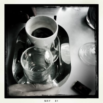one more cup of coffee... Ave de Tourville