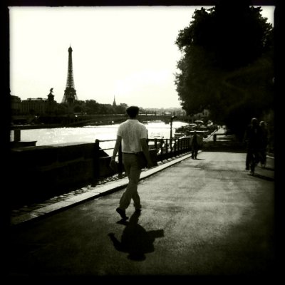 walking by the Seine