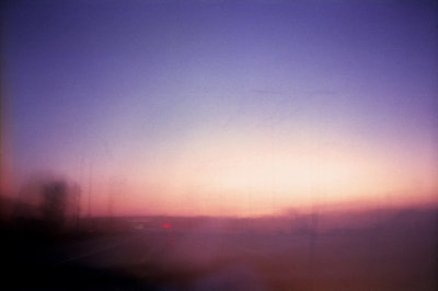 on the road at dusk #5