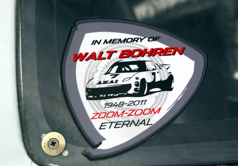 In memory of Walt Bohren