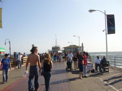 Santa Monica Pier Board Walk