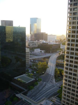 28th floor Westin Hotel LA downtown