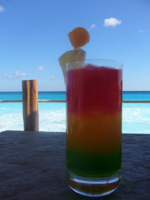 rainbow drink......forgot the name :(