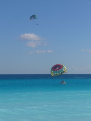 parasailing near beach