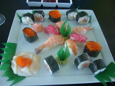 sashimi, sushi special
