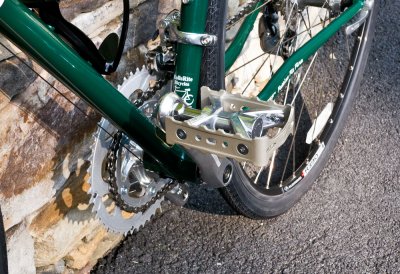 Street Shoe Pedals - I'm too old for those fancy clip pedals and shoes, and straps are a pain!!