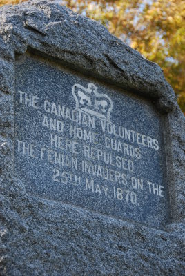 Eccles Hill monument to Fenian War