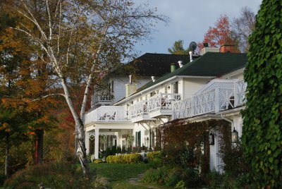 Early morning, Manoir Hovey, North Hatley, QC