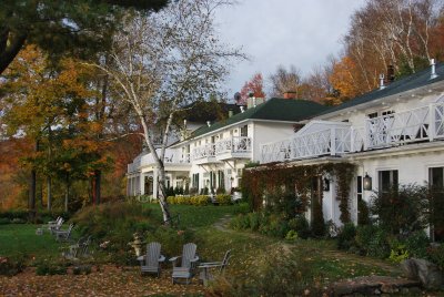 Early morning, Manoir Hovey, North Hatley, QC