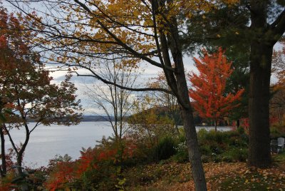 Early morning, Manoir Hovey, North Hatley, QC