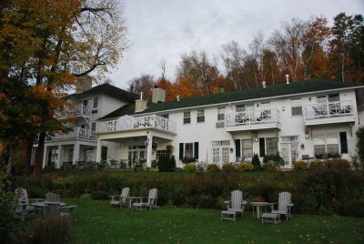 Early morning, Manoir Hovey, North Hatley, QC