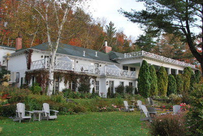Early morning, Manoir Hovey, North Hatley, QC