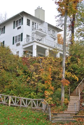 Early morning, Manoir Hovey, North Hatley, QC