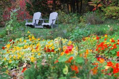 Early morning, Manoir Hovey, North Hatley, QC