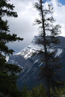 Mt. Rundle out our door