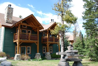 Home for the week, Buffalo Mountain Lodge, Banff