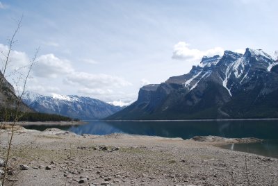 Lake Minnewanka, just outside Banff