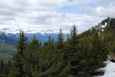 Weather station at peak of Sulphur Mt.