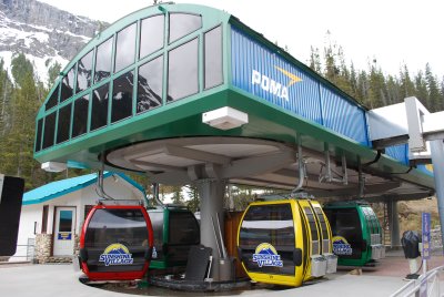 Waiting for snow to melt in the upper meadows to start summer service