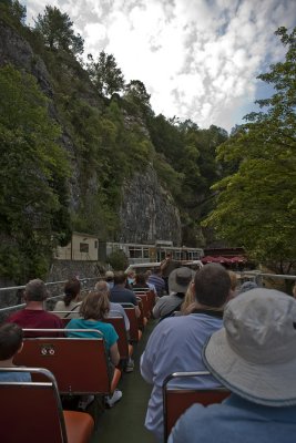 Bus On Cheddar Gorge