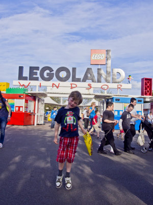 Jumping For Joy at Legoland