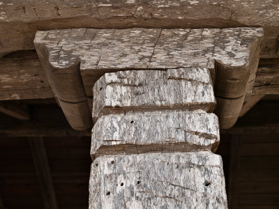 Observation tower #15, column detail #1