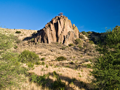 Rock formation in park