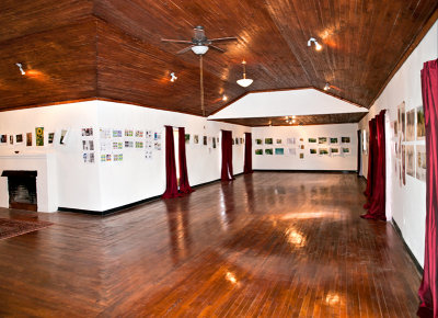 Bldg. 98 Ballroom with new ceiling  #3