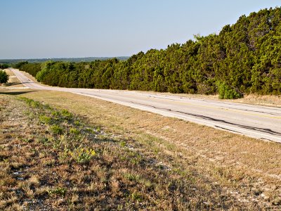 Road built by CCC for access to park