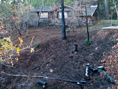 Fire threatens cabins #3